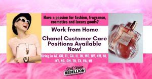 chanel work from home jobs